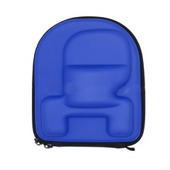 에바 낚시 릴 백 미끼 미끼 릴 가방 베이트 캐스팅 릴 파우치 부드러운 여행 낚시 릴 가방 보호 덮개, 파란색