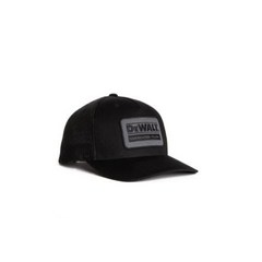DEWALT 디월트 남성용 Oakdale 패치 트러커 모자 블랙그레이., Black/Grey