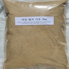 이씨네농부 밀웜 쌀겨 미강가루 쌀겨가루 3kg, 1개