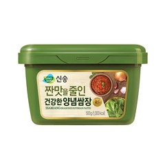 신송식품 짠맛을 줄인 건강한 양념쌈장, 500g, 3개