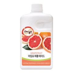 아임요 자몽 에이드 1.8kg/1.5L 1박스 6개, 1.5L