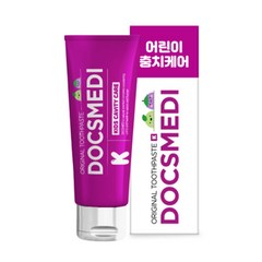 닥스메디 닥트러스트 어린이충치케어 K치약 60g, 1개