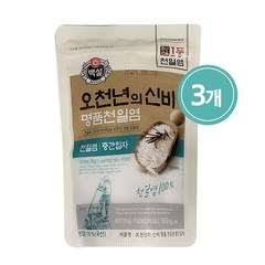 (상온)백설 오천년의신비중간입자500gx.3개, 1500g, 1세트