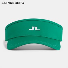 [J.LINDBERG] 남성 골프 바이저 / 제이린드버그 야덴 바이져 / 선캡 모자 / GMAC07852 M376 /그린, 그린(화이트로고) OS