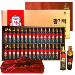 정관장 6년근 홍삼정 활기력 30세트(홍삼농축액 비타민함량) 600ml+쇼핑백 골프 여행 추석 설 명절 선물세트(보자기포함), 1개, 1개