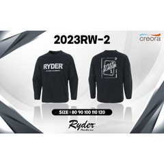 [RYDER] 라이더 2023년 바람막이 2023RW-2 블랙컬러 배드민턴&탁구&볼링&스쿼시&테니스&스포츠&라온스포츠
