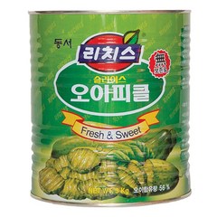 피클 리치스 슬라이스 동서 3kg(3개), 1개, 3kg