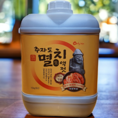 멸치액젓 100% 원액 (특) 10kg 5kg 제주 추자도 국내산 국산 멸치 액젓 선미