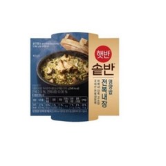햇반 솥반 전복내장 영양밥, 200g, 18개