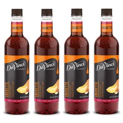 DaVinci Gourmet Amaretto Syrup 다빈치 고메 아마레또 시럽 750ml 4팩