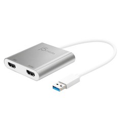 넥스트 USB3.0 to 듀얼 HDMI 멀티 모니터 아답터, NEXT-JUA365