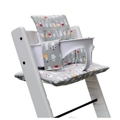 트리트랩 아기 의자 유아 식탁 이유식 Stokke Trip Trap 맞춤형 식사 교체 면 또는 방수, 15.25 waterproof - stokke, 1개