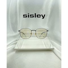 신제품 시슬리 시슬리안경 시슬리베이직 SB-10063 C.4 블랙컬러 가벼운안경테 53사이즈 메탈사각형안경테