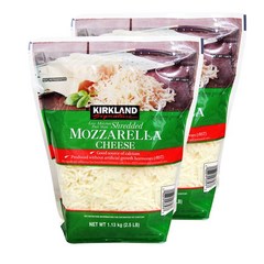 커클랜드 쉬레드 모짜렐라 치즈1.13kg x 2개입, 보냉박스+아이스팩