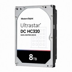 WD Ultrastar DC HC320 하드디스크 8TB 7 200RPM 256MB, HDD_5년