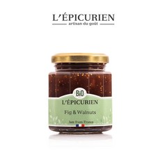 L`EPICURIEN 레피큐리앙 유기농 무화과 호두 잼 210g, 1개