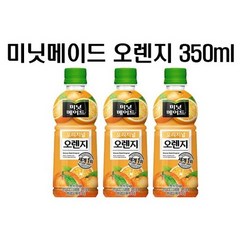 미닛메이드 오리지널 오렌지 주스, 350ml, 24개