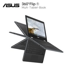 ASUS C214MA-BU0373 크롬북 360도플립 터치스크린 노트북 태블릿, 단품, 단품