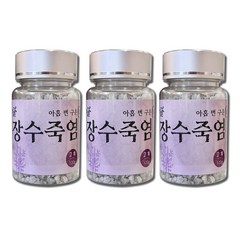 일촌 9번 구운 9회 장수죽염 알갱이(100g)-전통방식 구회 구죽염 용융소금, 3개, 100g