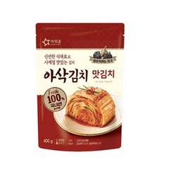 베스트식품 아워홈 아삭김치 맛김치 400g x5개, 5개