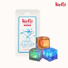 케피 LED 아이스 큐브 유아목욕 장난감, 1개
