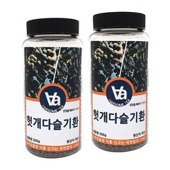 국산 헛개다슬기환 300g, 2통