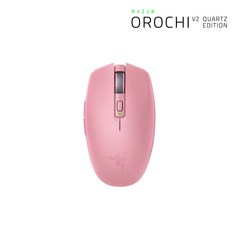 레이저 오로치 V2 쿼츠 핑크 무선 블루투스 게이밍 마우스 Razer Orochi V2 Quartz 공식판매점