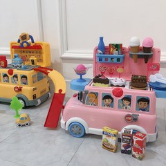 쥬아쥬아 유아동 멀티버스 붕붕카 캐리어 장난감, 노랑색