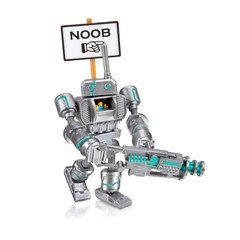 Roblox 상상 컬렉션 - Noob Attack - Mech Mobility 피규어 팩 [고급 가상 아이템 포함], 기본