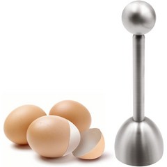 Melodyblue 계란 커터 슬라이서 주방 오프너 도구 크래커 리무버 껍질 분리기 하드 소프트 삶은, 1개