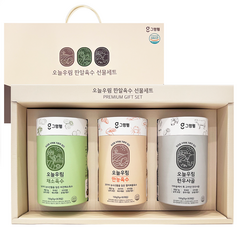 그램웰 오늘우림 멸치해물 채소버섯 한우사골 만능육수 명절선물세트, 1개, 450g