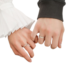 남여선물 커플링 실버925 은반지 커플세트 Silver Ring