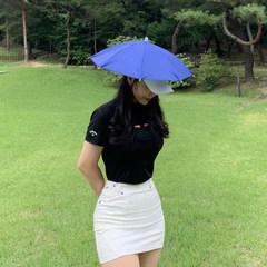 골프 우산 모자 머리에쓰는 농사 우양산 UV 자외선차단 햇빛