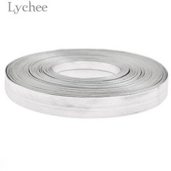Lychee Life 10m PU 가죽 바느질 리본 솔리드 컬러 리본 DIY 포장 재료 의류 용 봉제 용품, 4, 1개