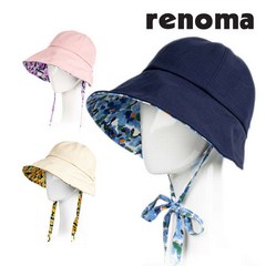레노마(모자) [레노마모자]플라워 핀턱 썬캡 12RR208