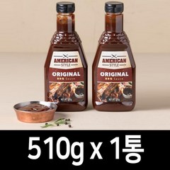 유니푸드 오리지널 바베큐 소스 510g이츠웰이삭토스트소스, 510g, 1개