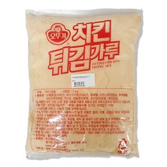 오뚜기 치킨튀김가루, 5kg, 4개