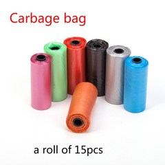 새로운 1PC 여러 가지 빛깔의 애완견 뼈 모양 폐기물 똥 쓰레기 디스펜서 상자 청소 가방 홀더 캐리어 쓰레기 비닐 봉투, 1 롤 임의 색상