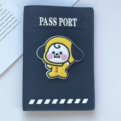 MOA[캐릭터 네임텍 증정] 짱구 여권케이스 커플 여권케이스 캐릭터 지갑 명품 파우치 가방