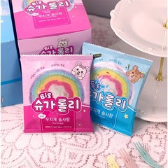 빅슈가 롤리 무지개 솜사탕 15p, 150g, 1개