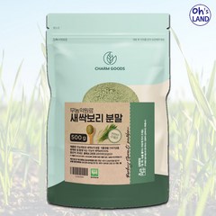 무농약원료 수경 보리새싹 분말, 3개, 500g