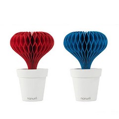 러브팟 하트 트리 종이 가습기 탁상용 선물 디자인 배상민 교수 나눔 프로젝트 새해, 러브팟 하트 블루