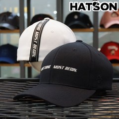 [햇츠온]K0SM436 SMB 브랜드 남자 여자 빅사이즈 대두 로고 하드 볼캡 뒤로쓰는 야구 모자 AD