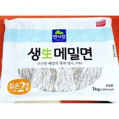 면사랑 생 메밀면 6인분, 1kg, 3개