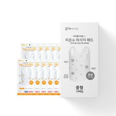 [닥터대디] 미온수마사지패드 10매입 1개 (온도계 포함) 유아용 해열조끼 해열패치 응급해열용품, 10개입