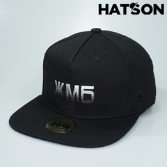 [햇츠온]J0SM224BK HatsON 브랜드 남자 여자 코디 심플 로고 스타일 화이트 블랙 스냅백 힙합 야구 모자 AD