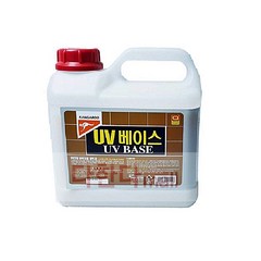 UV베이스 3.75L 마루코팅 원목 목재 나무 체육관 강당바닥 코팅제 캉가루 바닥광택 보호왁스 유브이베이스 바닥코팅제, 1개