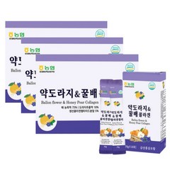 농협 약도라지&꿀배 콜라겐 젤리스틱 30포 3박스, 20ml