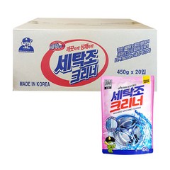 산도깨비 세탁조 크리너, 450g, 20개