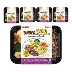 굽네 UNDER 299 곤약현미야채영양밥&갈릭닭가슴살비엔나 180g, 18팩